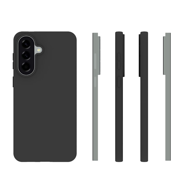 Til Samsung Galaxy A57 5G blødt telefoncover Black