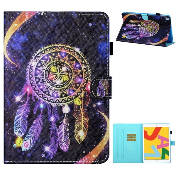Til iPad 10.2 (2021)/(2020)/(2019) Tabletcover Stativetui - Dreamcatcher Multicolor