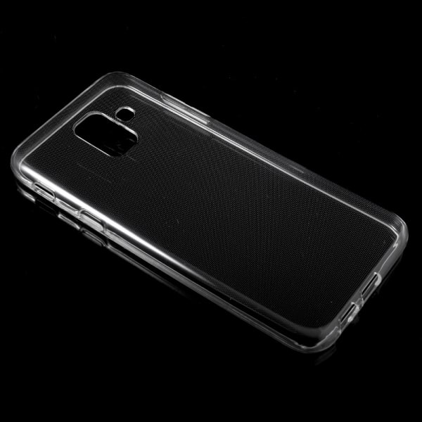 Liukumaton TPU- phone case Samsung Galaxy A6 (2018) -puhelimelle Transparent