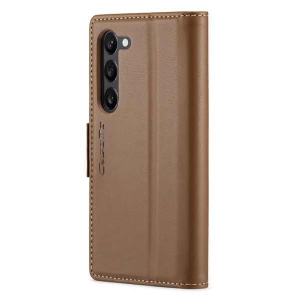 CASEME Retro Lompakkokotelo Samsung Galaxy S24 Brown