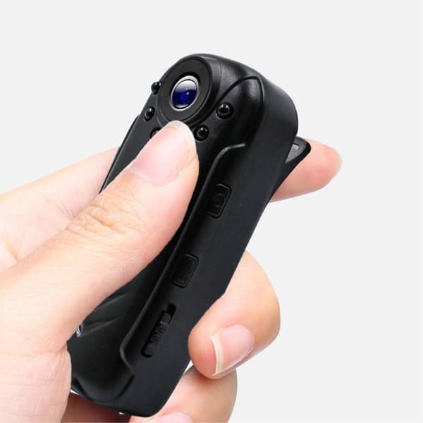 Mini kamera HD - sikkerhet nattsyn vidvinkel bevegelsesdeteksjon Black