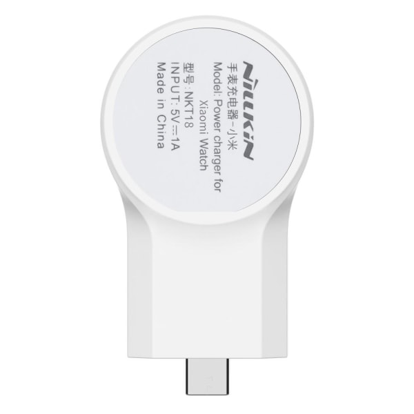 NILLKIN Xiaomi Watch S1 Pro Type-C -pistokkeelle Langaton älykellon lataustelakka White