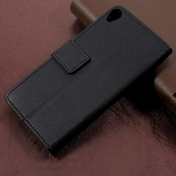 Asus Zenfone Live - Plånboksfodral - Svart Svart