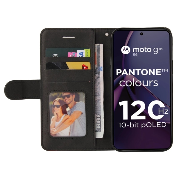 For Motorola Moto G84 KT Series-1 To-fargets Black
