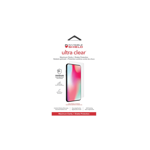 ZAGG InvisibleShield Ultra Clear Screen iPhone 8/7/6s/6 Plus Transparent