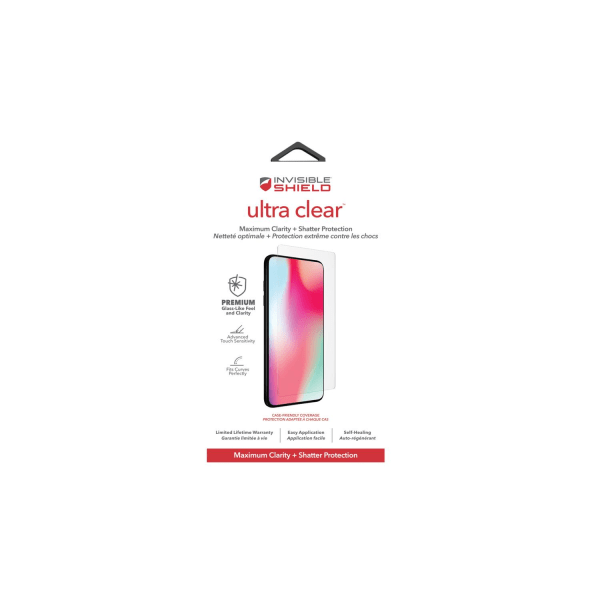 ZAGG invisibleshield Ultra Clear Screen iPhone 8/7/6s/6 Plus Transparent