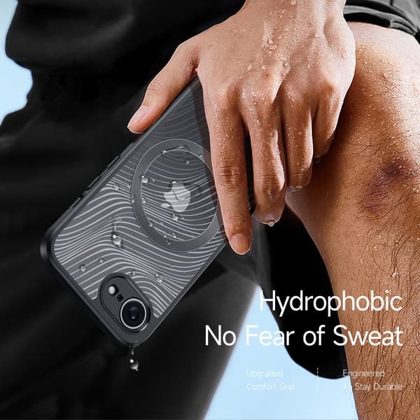 DUX DUCIS Aimo Series til iPhone 17e / 16e er et tyndt og let cover Transparent