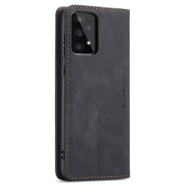 CASEME Retro Pung Taske til Samsung Galaxy A33 5G - Sort Black