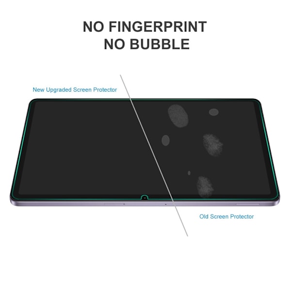 2kpl HAT PRINCE panssarilasi Samsung Galaxy Tab A9+ Transparent