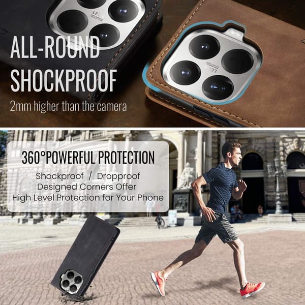 CASEME Til Xiaomi 17T Pungcover Black