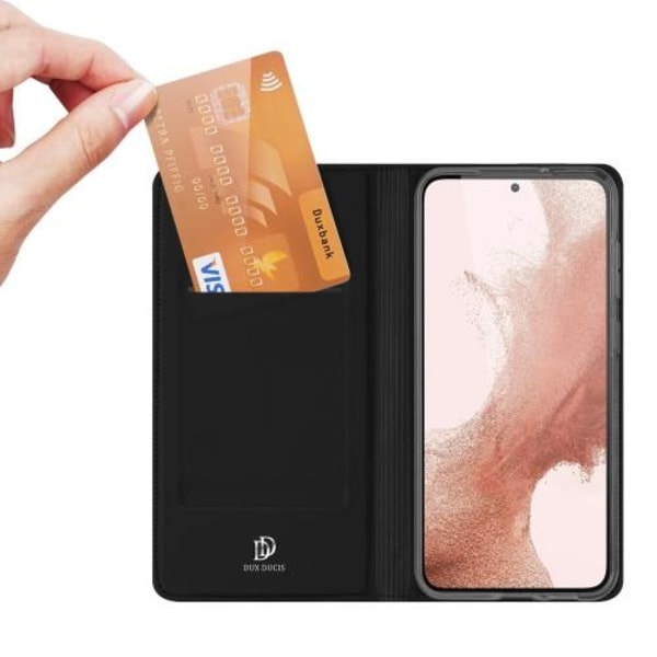 DUX DUCIS Skin Pro Series Etui med kortspor for Samsung Galaxy S23 - Svart Black
