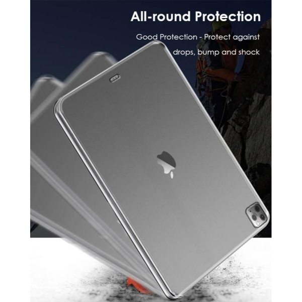 Clear Gel TPU Skin Cover iPad Pro 12,9 tuumaa (2020) / (2018) Transparent
