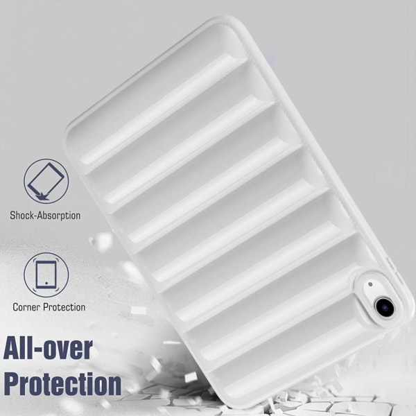 Candyfarget TPU-deksel for iPad 10.9 (2022) White