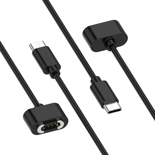 Lader for Xiaomi Mitu Watch S1 - USB-C Black