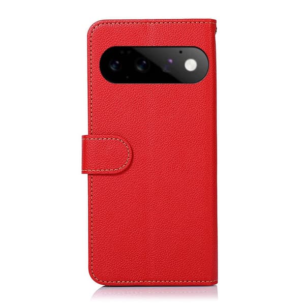 KHAZNEH Puhelimen lompakkokotelo hihnalla Google Pixel 11 ja Pixel 11 Pro Red