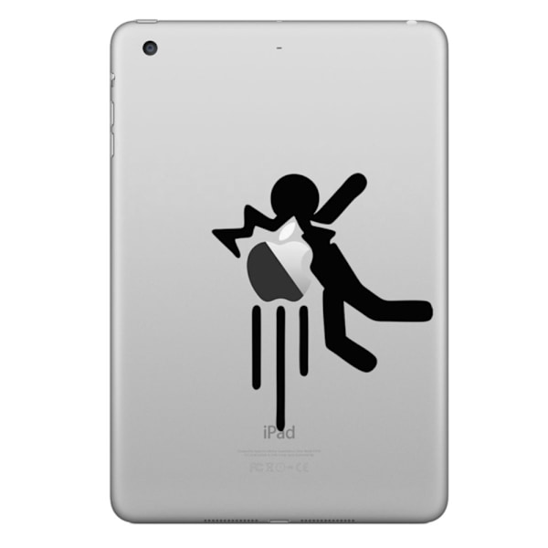 HAT PRINCE Stylish Chic Decal Sticker - iPad - Tumbling Man