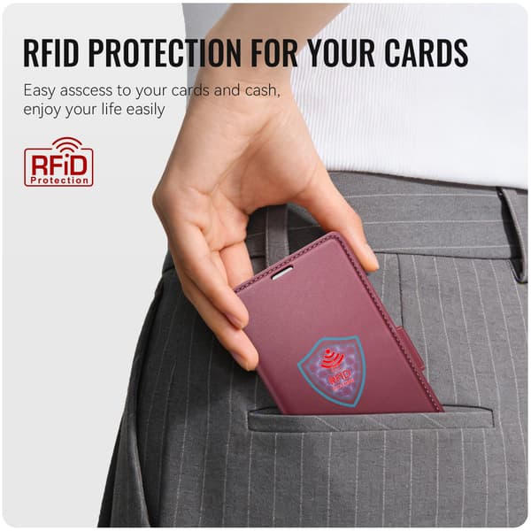 CASEME Til Xiaomi 17T Pungcover Red