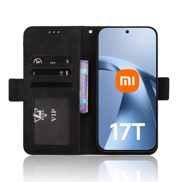 Til Xiaomi 17T Pungcover Black