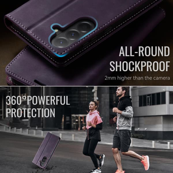 Til Samsung Galaxy A57 5G CASEME telefoncover Purple
