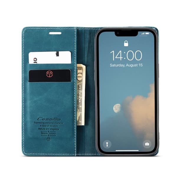 CASEME pungetui til iPhone 17e / 16e Blue