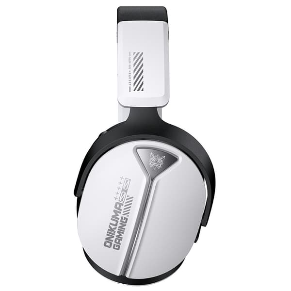 ONIKUMA GT887 Gaming Headset LED Trådbundna Over-Ear-hörlurar Mikrofon - Vit Vit
