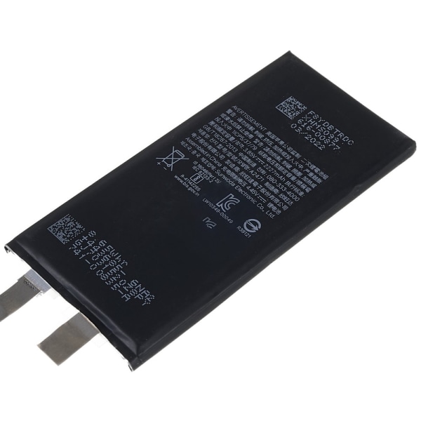 iPhone 12 Mini 3.85V 2227mAh Oppladbart Li-ion Batteri Black