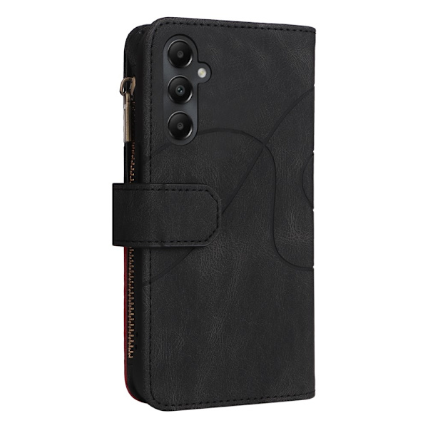 KT Multifunksjons Serie-5 Telefonveske for Samsung Galaxy A05s Black