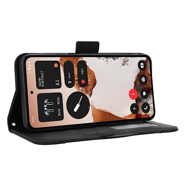 Wallet case Case Cover for Nothing CMF Phone 2 Pro Black