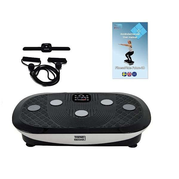 FitnessPlate Future 3D - Vibrationsplatta Svart