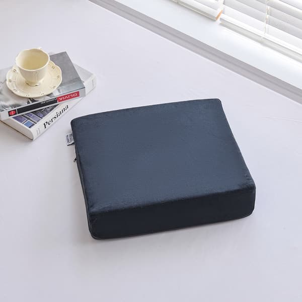 ErgoComfort Sittkudde 40 x 40 cm svart