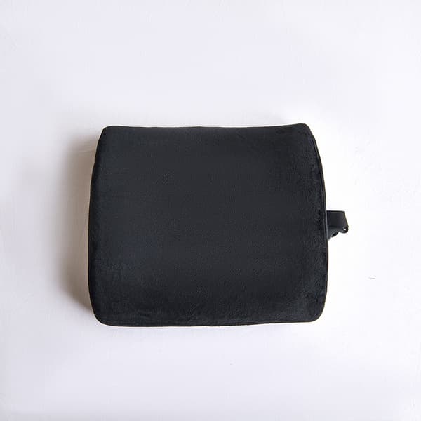 ErgoSupport ryggkudde 36 x 36 cm Svart