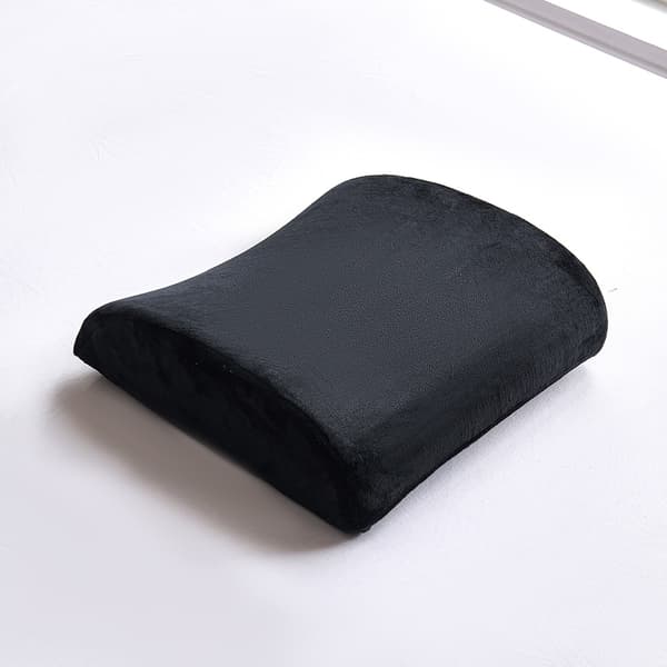 ErgoSupport ryggkudde 36 x 36 cm Svart