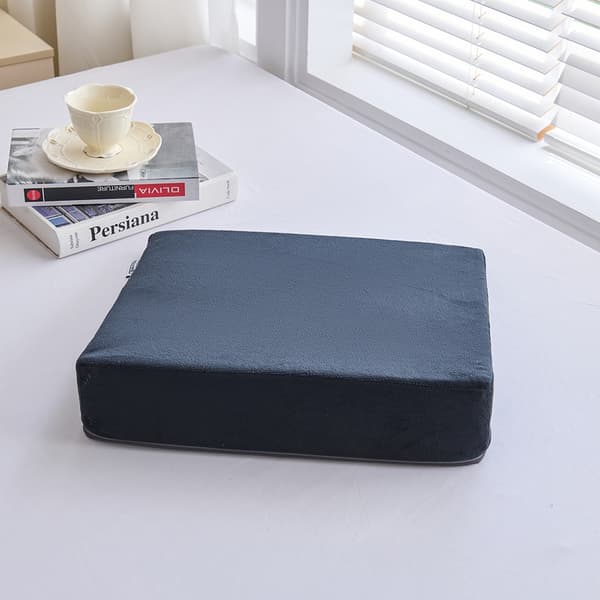 ErgoComfort Sittkudde 40 x 40 cm svart
