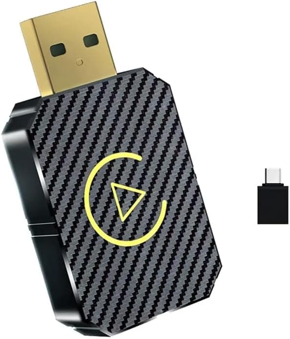 Trådlös Android Auto & Carplay trådlös adapter, uppgraderad trådlös Carplay-adapter