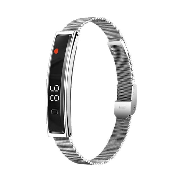 Tech Smart Fitness Tracker Armbånd Smartwatch Aktivitets-, Søvn- & Pulsmåling, Multisportstilstande