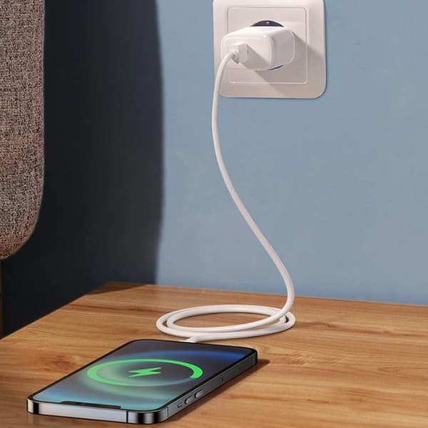 SiGN High-Speed Oplader USB-C PD og USB-C til Lightning Kabel MFI Certificeret 1m, 20W