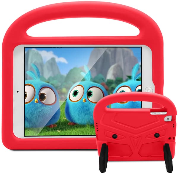 Lasten suojakotelo jalustalla, punainen, iPad Air 2