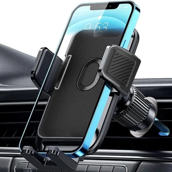 Biltelefonholder 360 graders roterende bilventilationsmontering til iPhone Android-smartphones