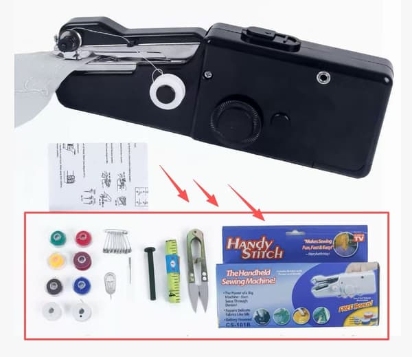 Handy Stich - Håndsymaskine Sort one size