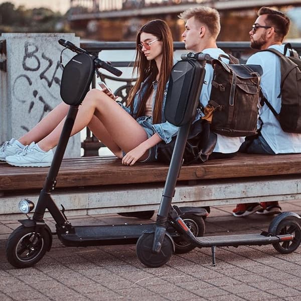 Wozinsky Elscooter Vattentät Styrväska 4L