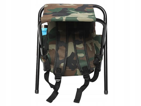 Rygsæk med foldbar skammel – 10 L
