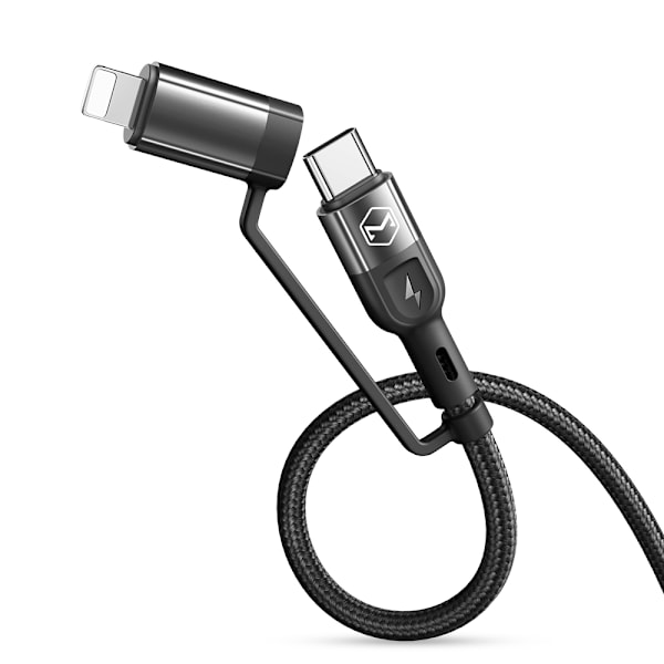 McDodo CA-8070 Multifunksjonell 4-i-1 datakabel, PD, 60W, 3A, 1,2 meter