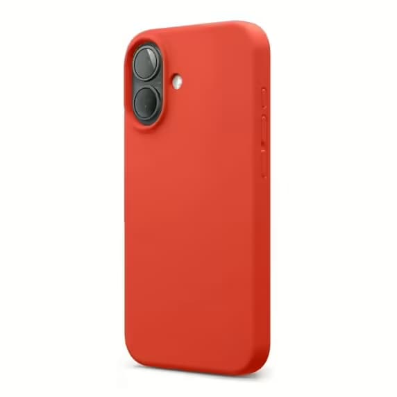 iPhone 16 Silikonskyddsfodral Rvelon - Röd