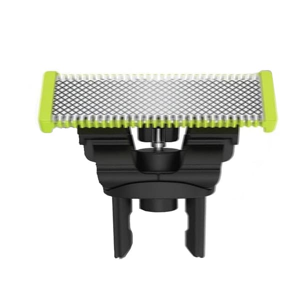 2-pack kompatibla blad för Philips OneBlade/OneBlade Pro - hållbara påfyllningspatroner för ansikts- och kroppstrimmer 2-pack 2-pack