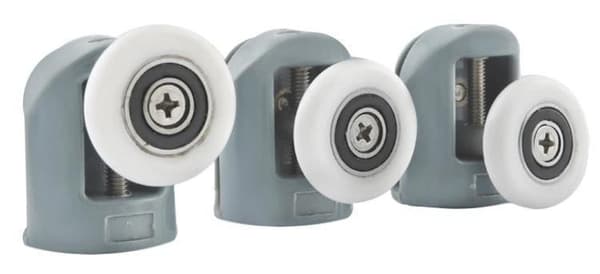 Wheels for Shower Cabin / Shower Door - 8 pcs grey