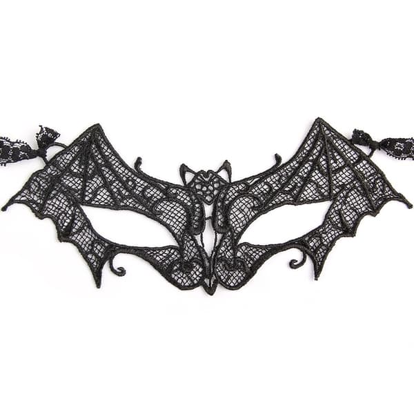 Sensuell Mask | Spetsmask - SVART