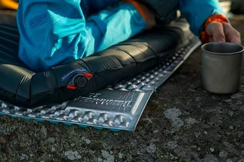Liggeunderlag for camping og backpacking, Limon/Sølv Limon/Silver