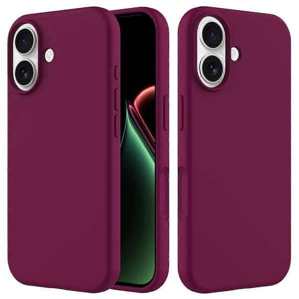 iPhone 17 Flytende Silikondeksel - Midnattsblå og Støtsikkert [JSR] Midnattsblå Midnight Blue