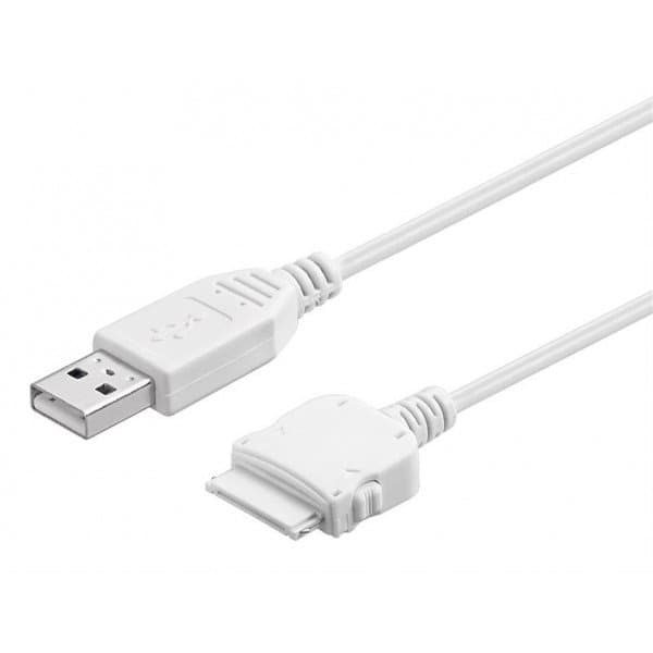 30-bens opladerkabel (hvid) til iPhone 4s/4/3, iPad 1/2/3 og iPod.