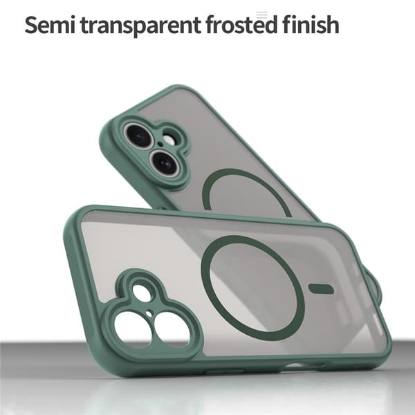 iPhone 17 MagSafe-hybridikuori, vihreä